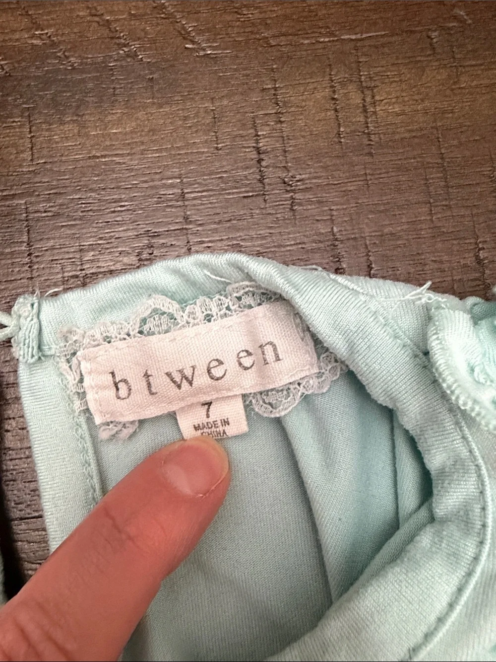 btween Mint Green Ruffle-Sleeve Romper